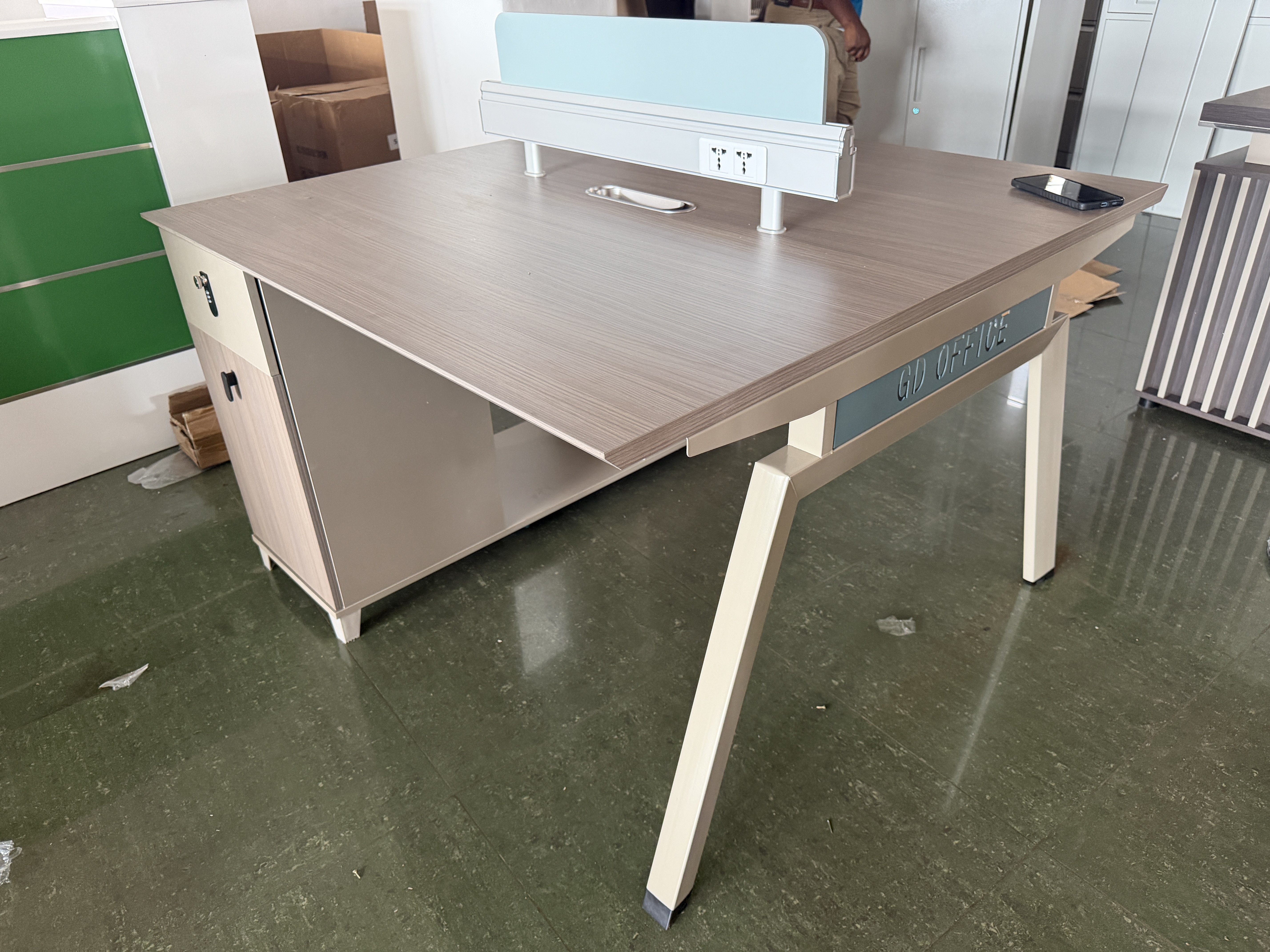 2-Person Office Workstation image 2